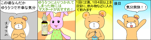 マスタード の使用例