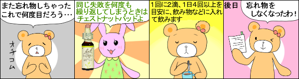 チェストナットバット の使用例